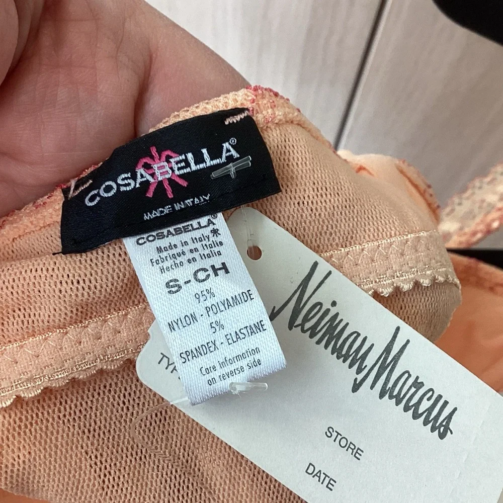 Cosabella NWT Mimosa Monica Babydoll Lace Chemise - S